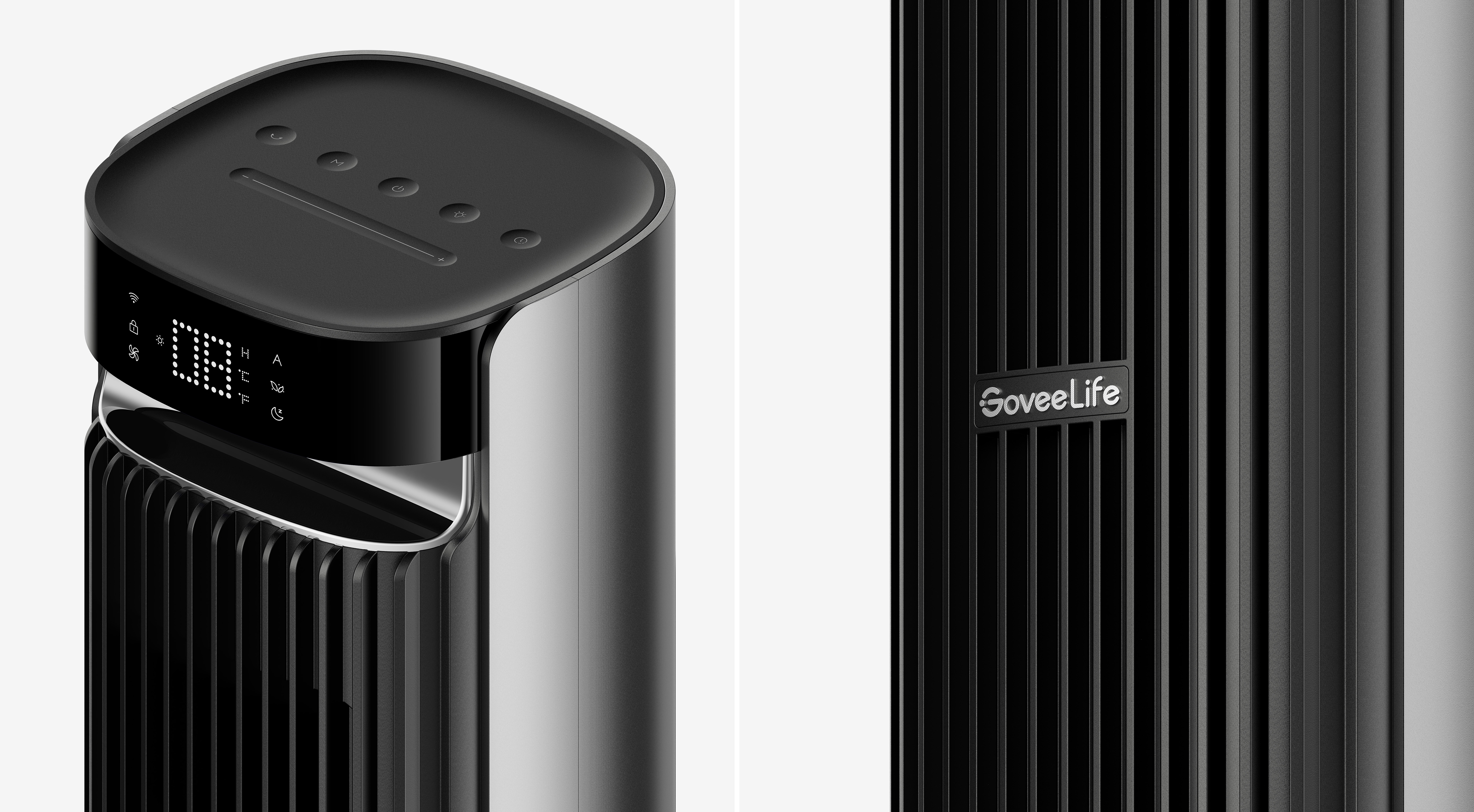 Tower fan，household electrical appliances，product design，industrial design，Fan，