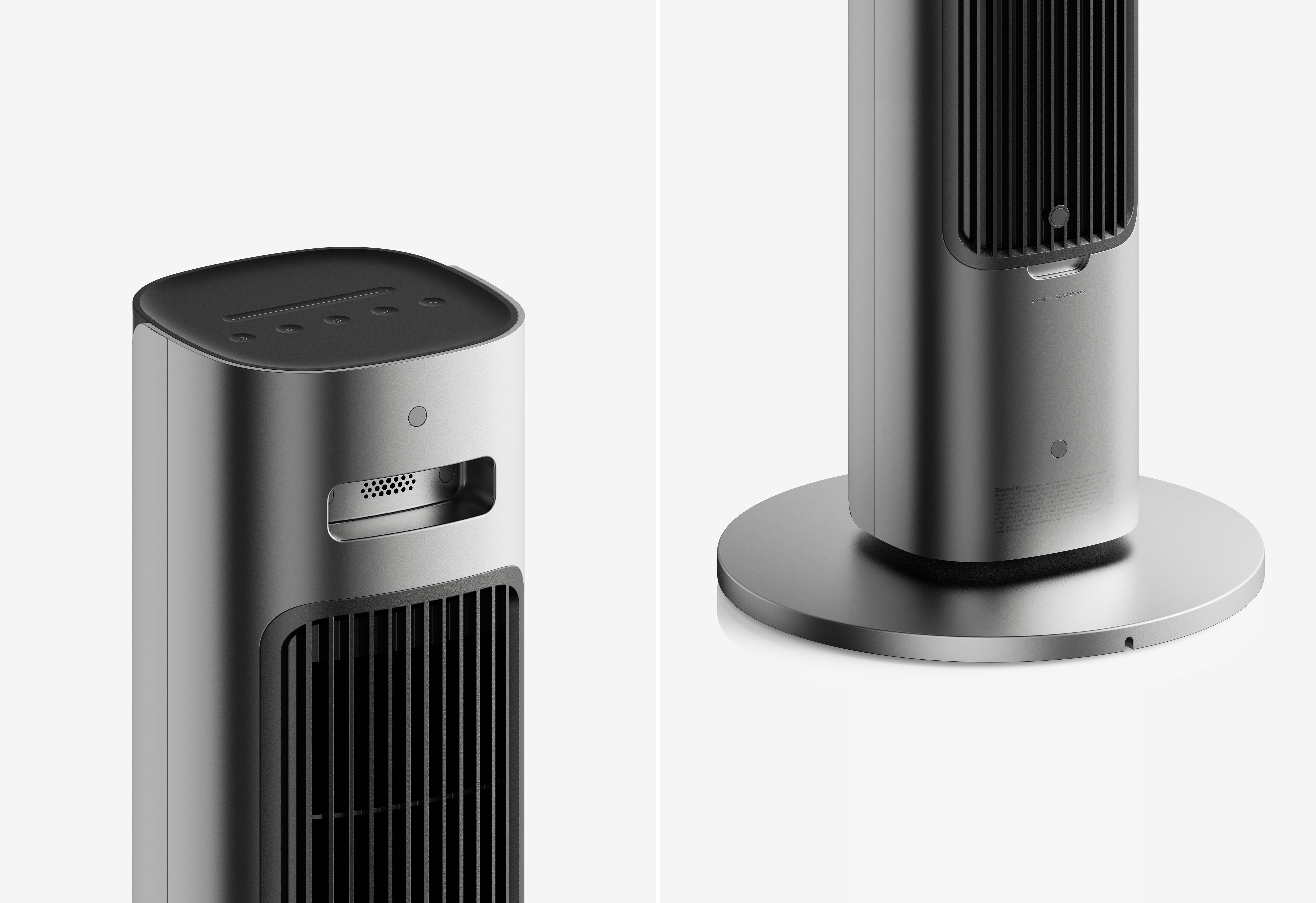 Tower fan，household electrical appliances，product design，industrial design，Fan，