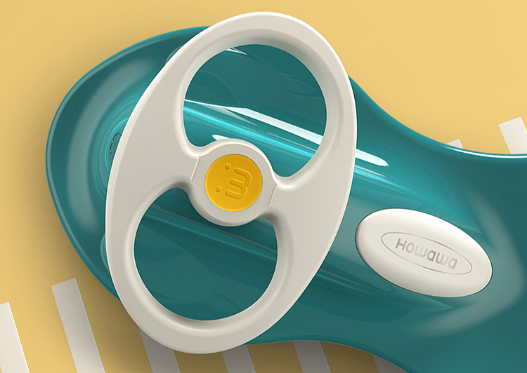 Maternal and infant products，Children's Toys，swing car，product design，Italian original design，