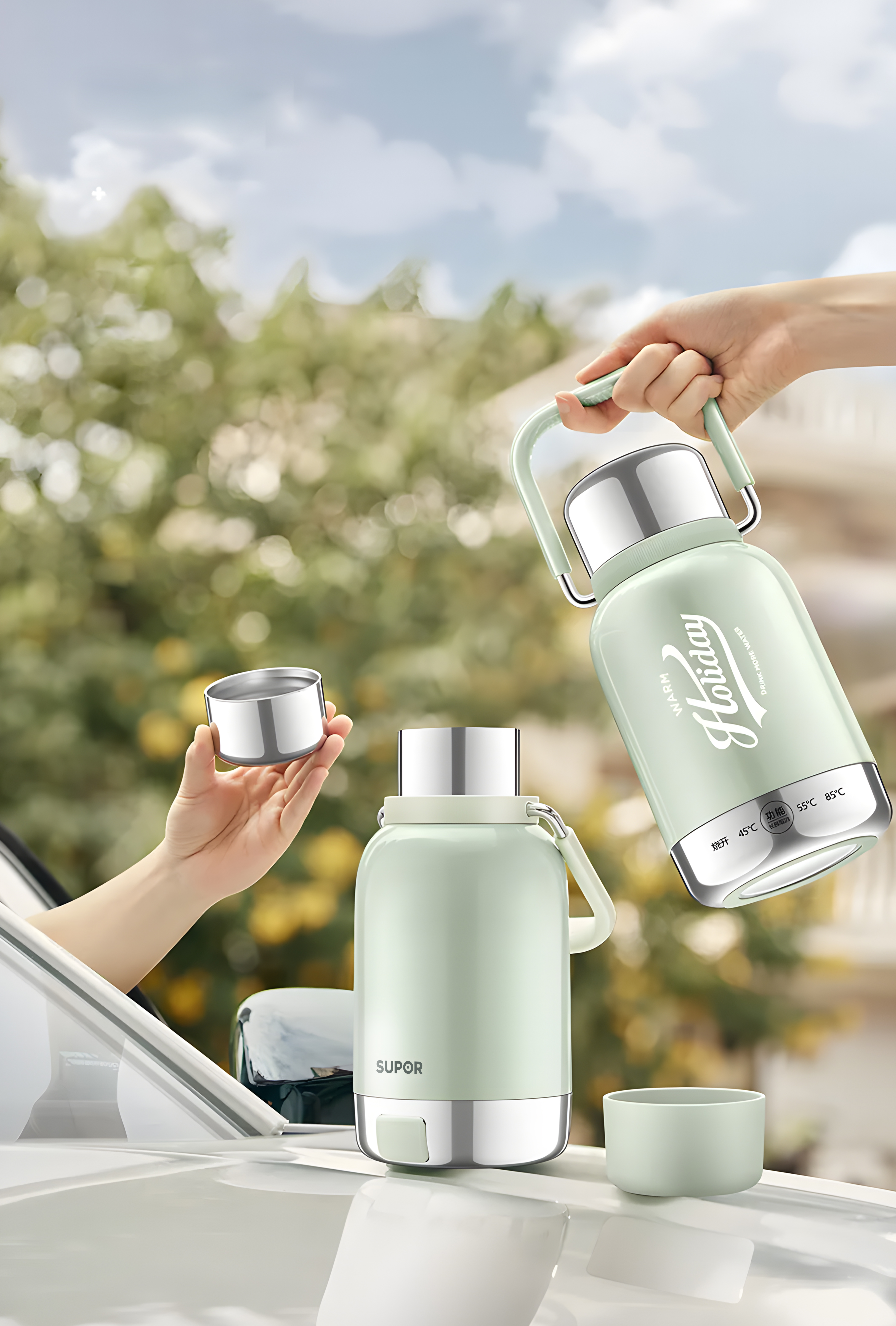 electrothermal cup，Ton ton cup，small home appliances，