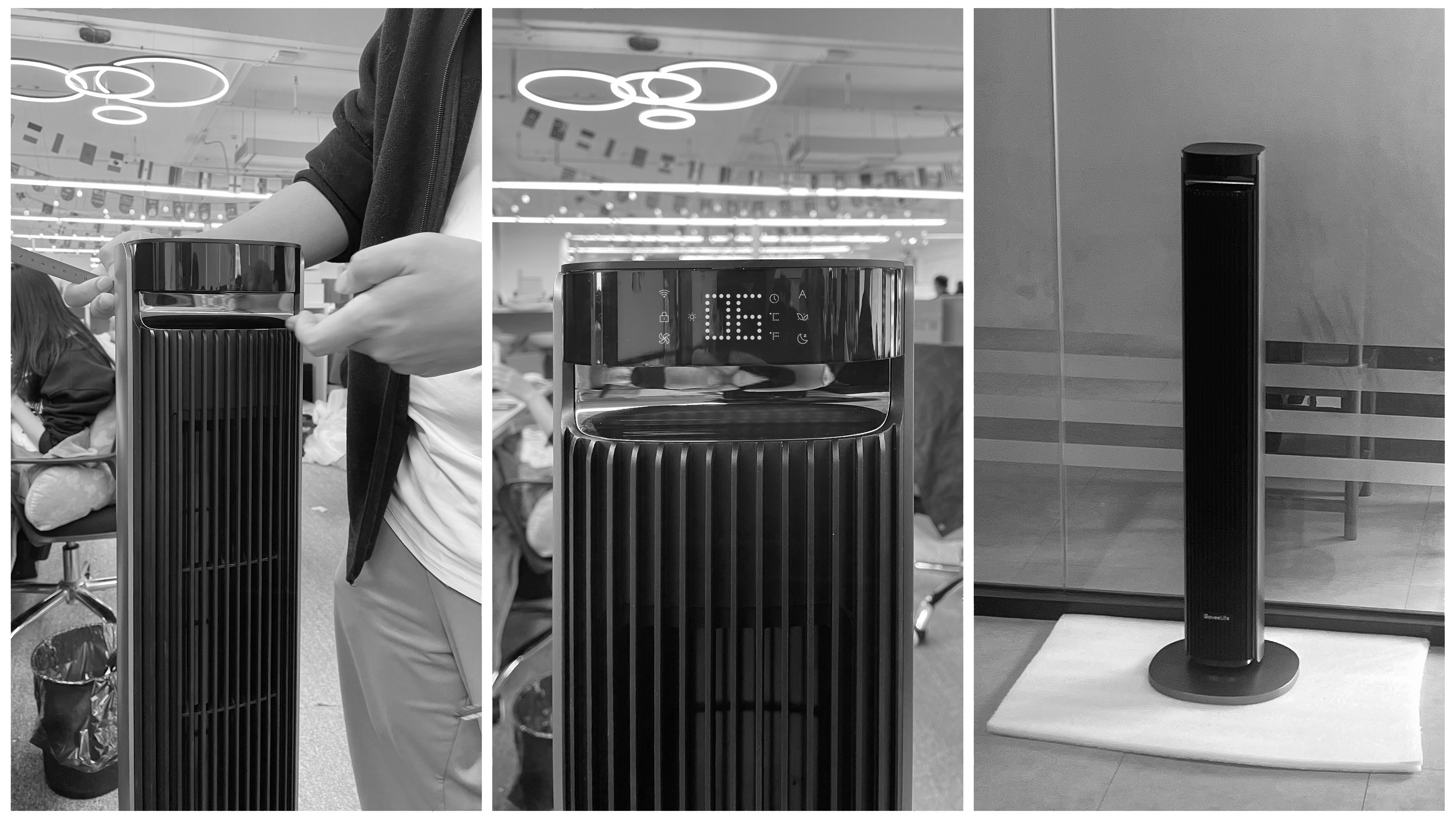 Tower fan，household electrical appliances，product design，industrial design，Fan，