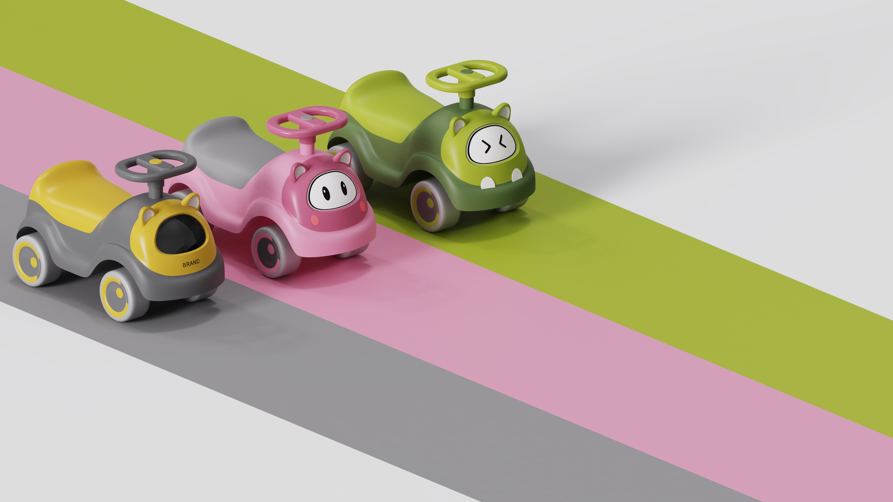 Four wheeled vehicle，Taxi，product design，