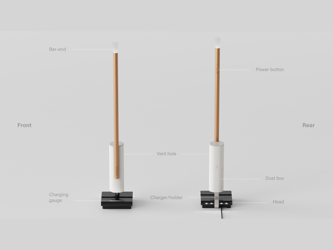 Brighten，Vacuum cleaner，conceptual design，Household Electric Appliances，