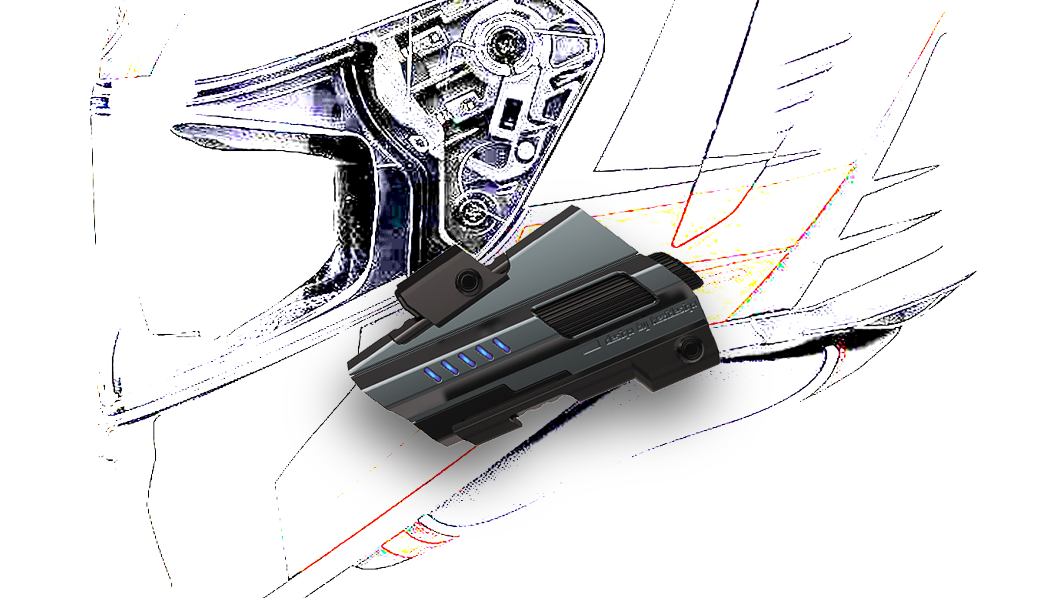 product design，Appearance design，industrial design，Helmet Headset，headset，Sense of science and technology，arms，equipment，