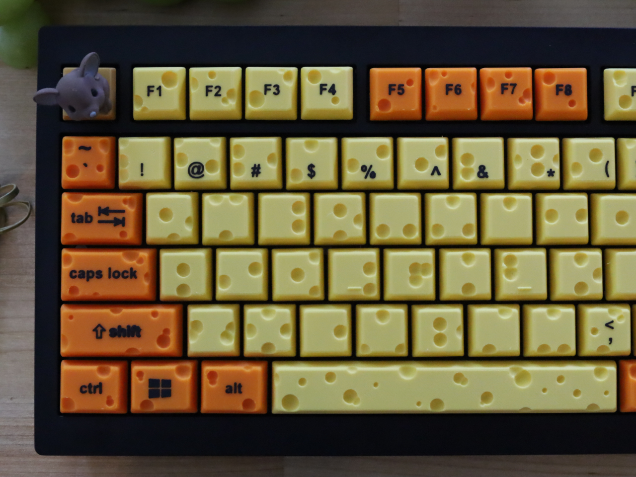 Cheese Keyboard，Mechanical keyboard，Creative Office，3D printing，