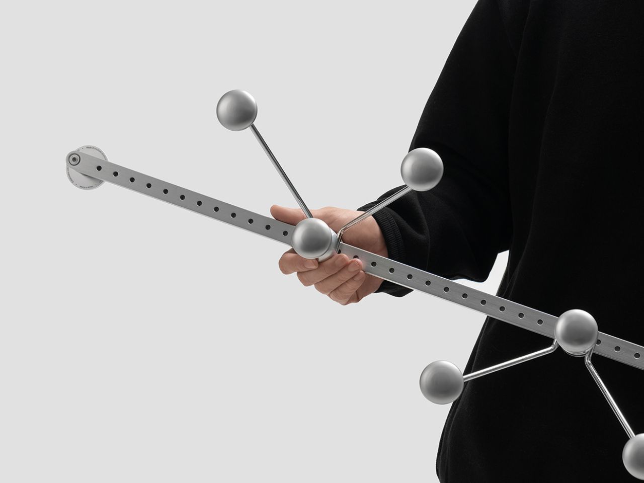 Dot Hanger，staff，stainless steel，modularization，