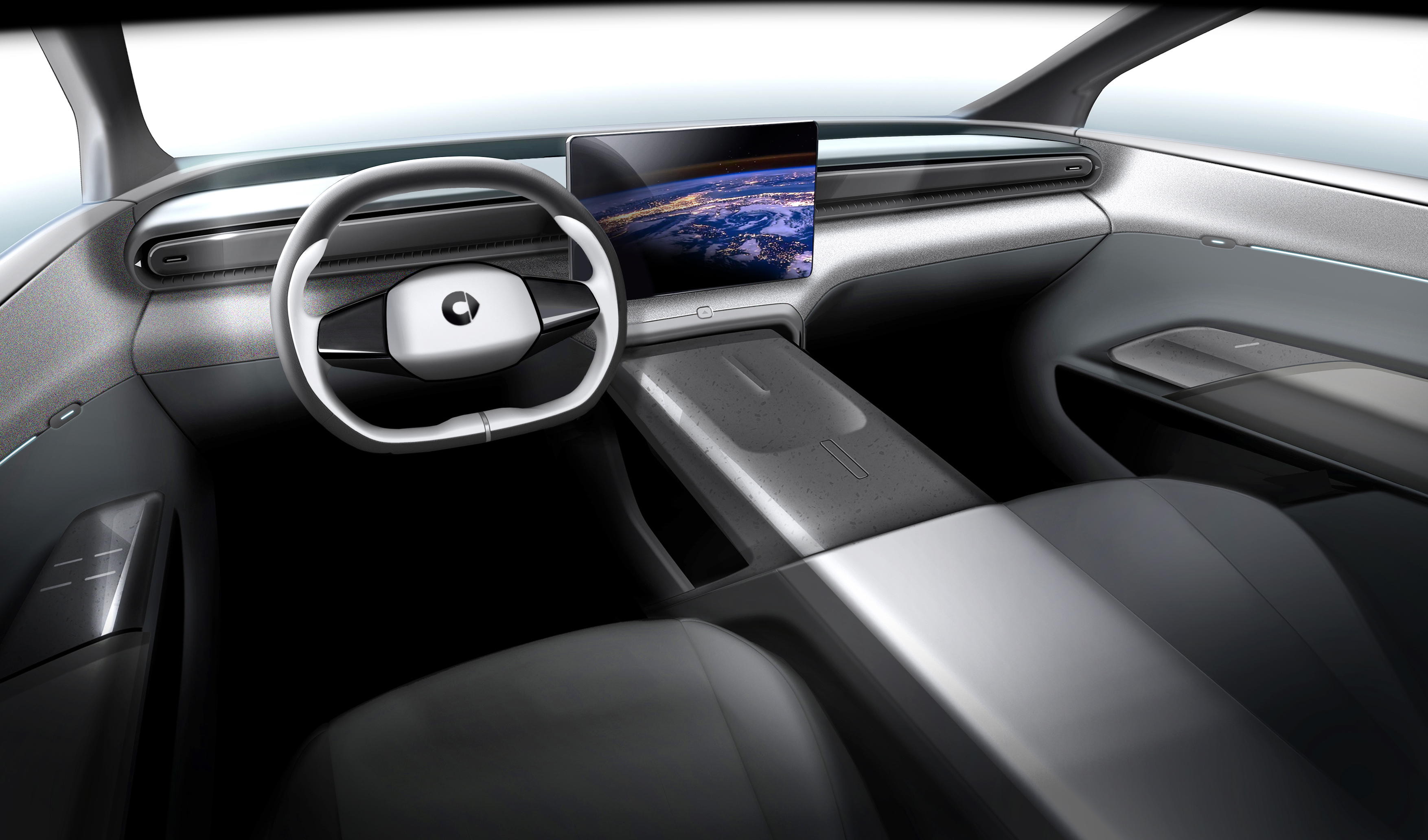 Interior design，car，Automobile design，