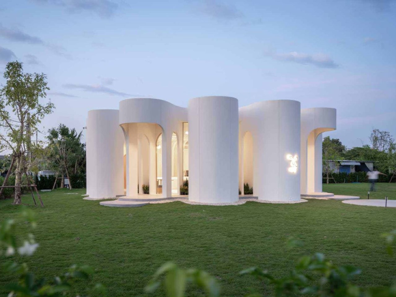 The Sculpture Cafe，Architecture，environmental design，Sculptural Café，