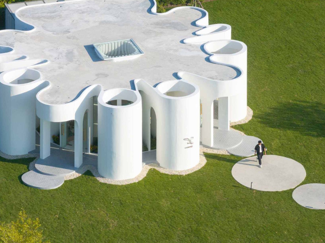 The Sculpture Cafe，Architecture，environmental design，Sculptural Café，