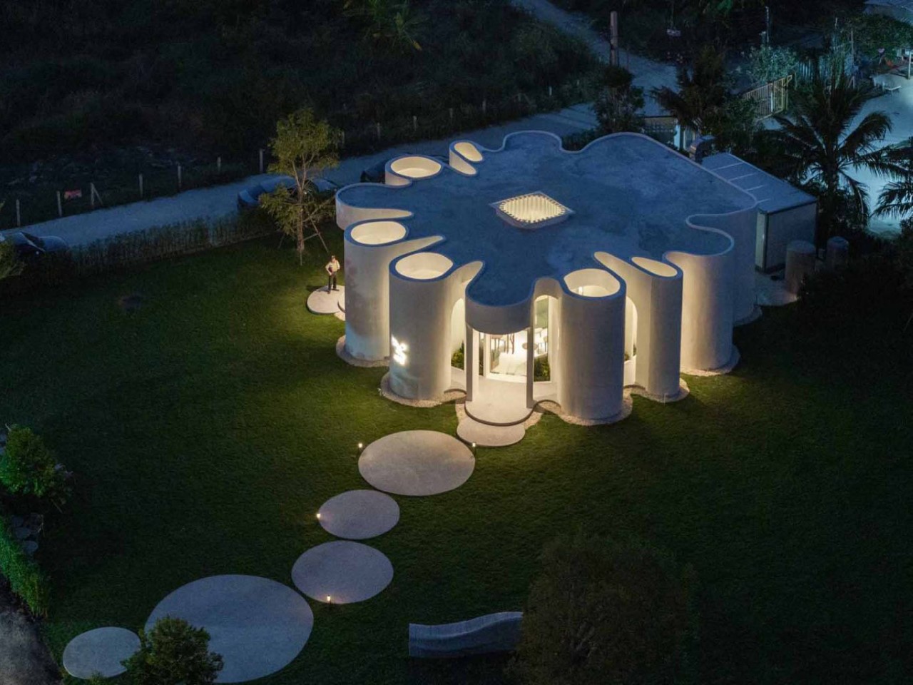 The Sculpture Cafe，Architecture，environmental design，Sculptural Café，