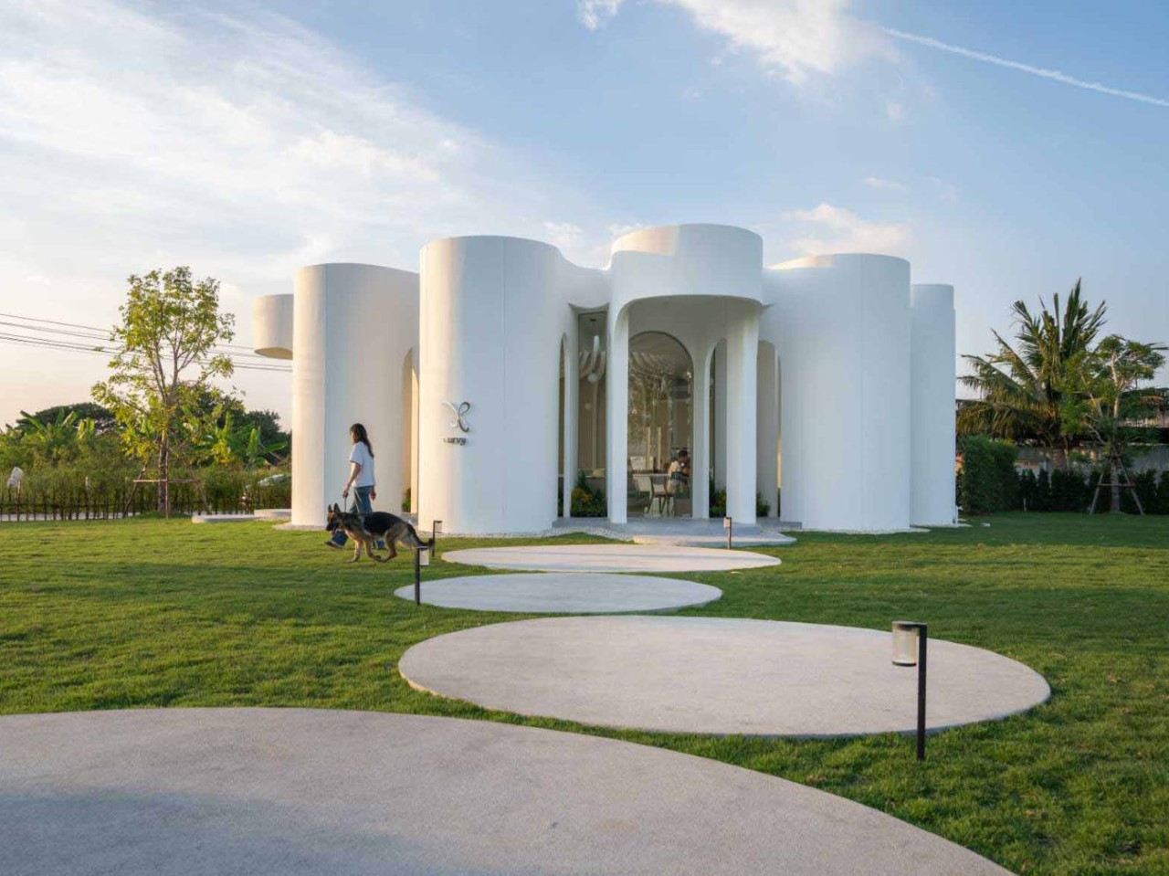 The Sculpture Cafe，Architecture，environmental design，Sculptural Café，