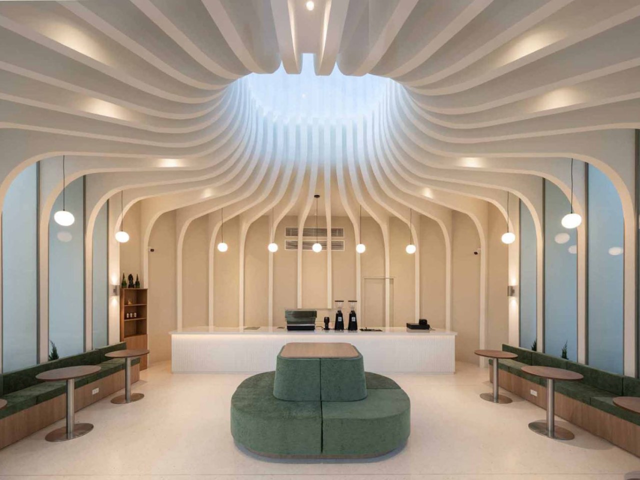 The Sculpture Cafe，Architecture，environmental design，Sculptural Café，