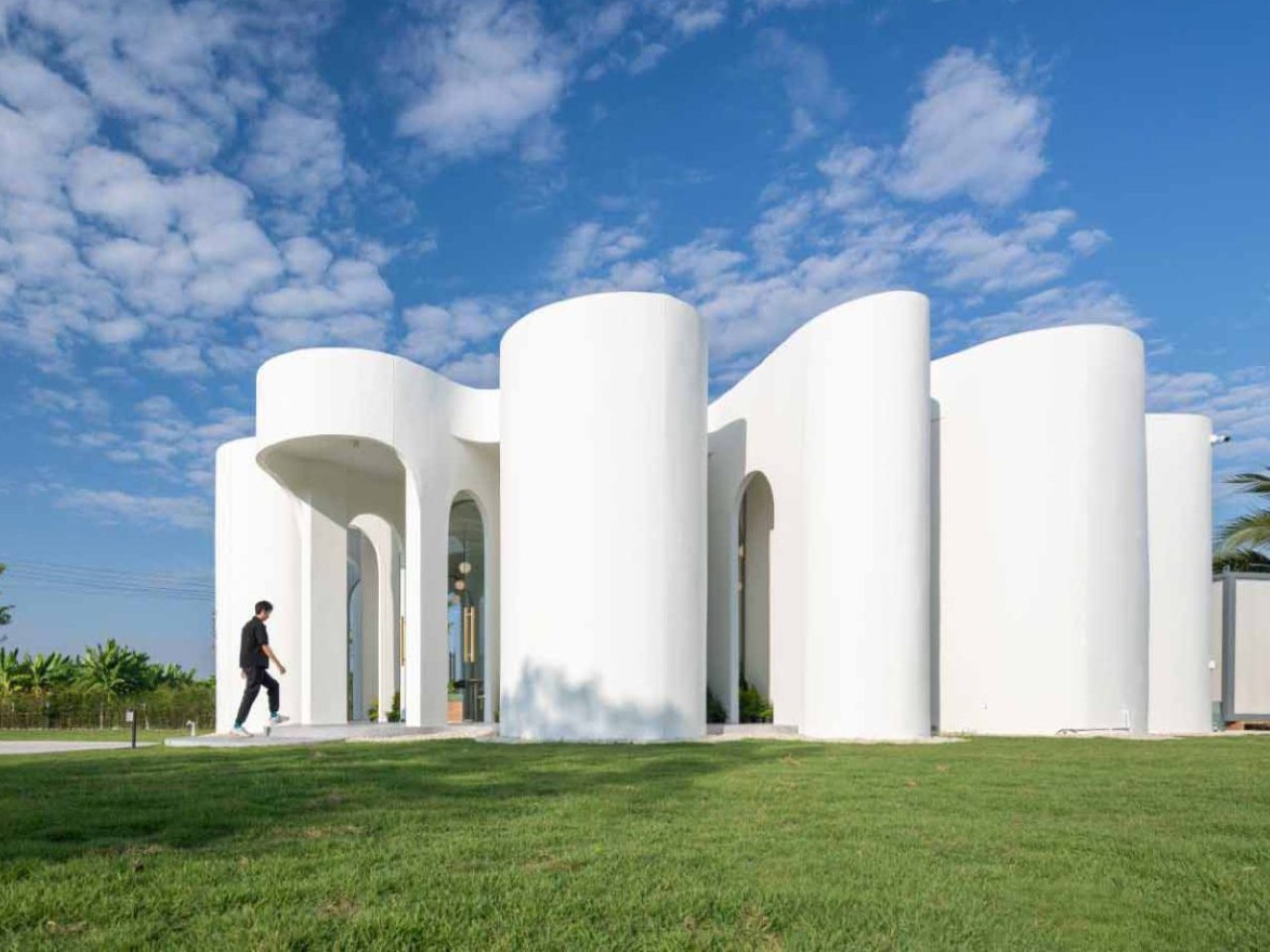 The Sculpture Cafe，Architecture，environmental design，Sculptural Café，