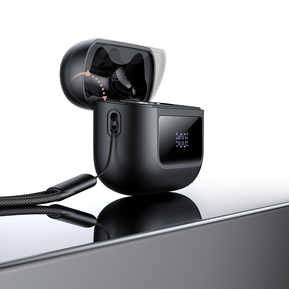 tws，B04，Wireless headset，Digital screen，Consumer electronics，product design，