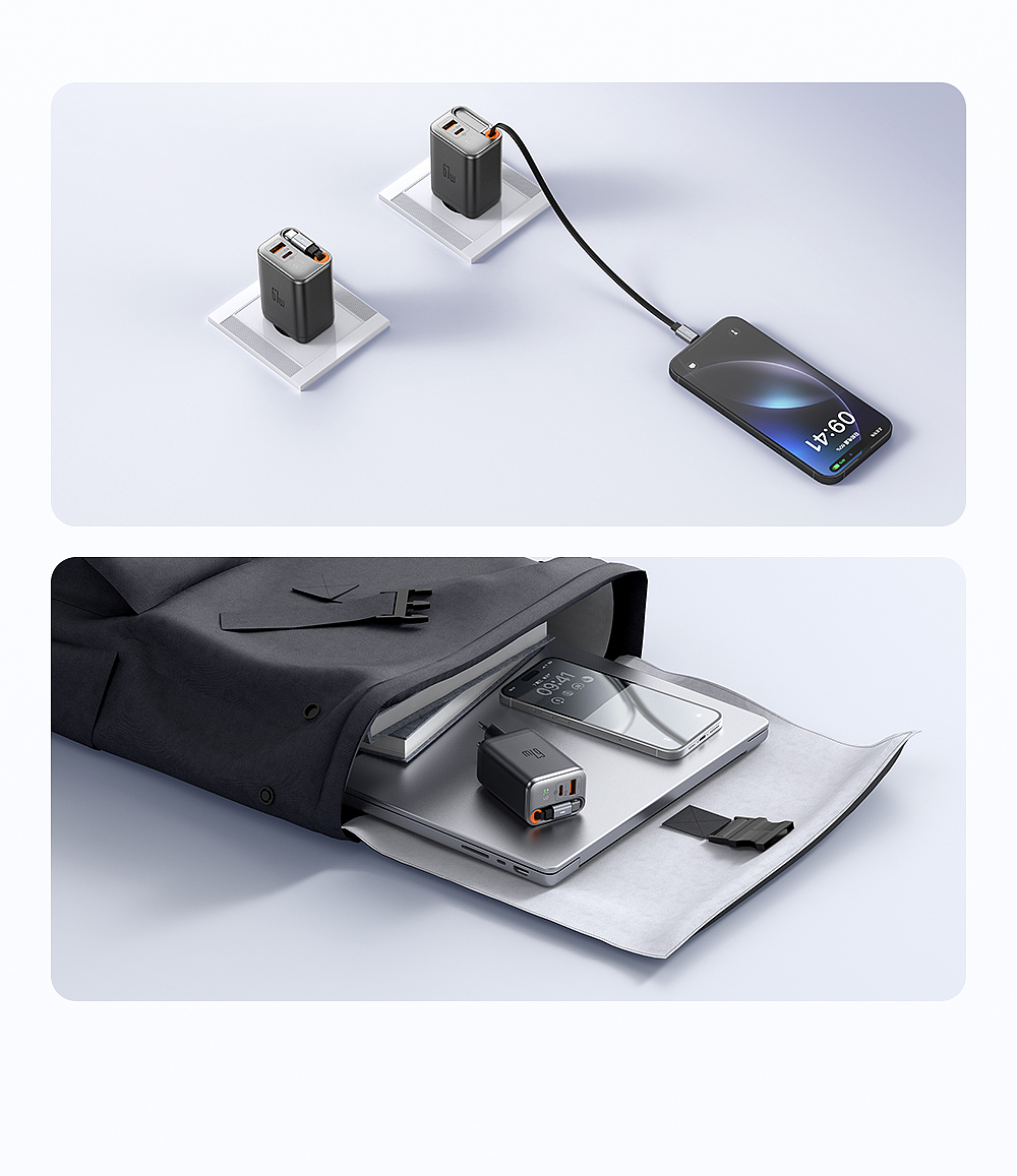 67W fast charge，Charger，Data line expansion，Intelligent digital，product design，product，Design，3c，