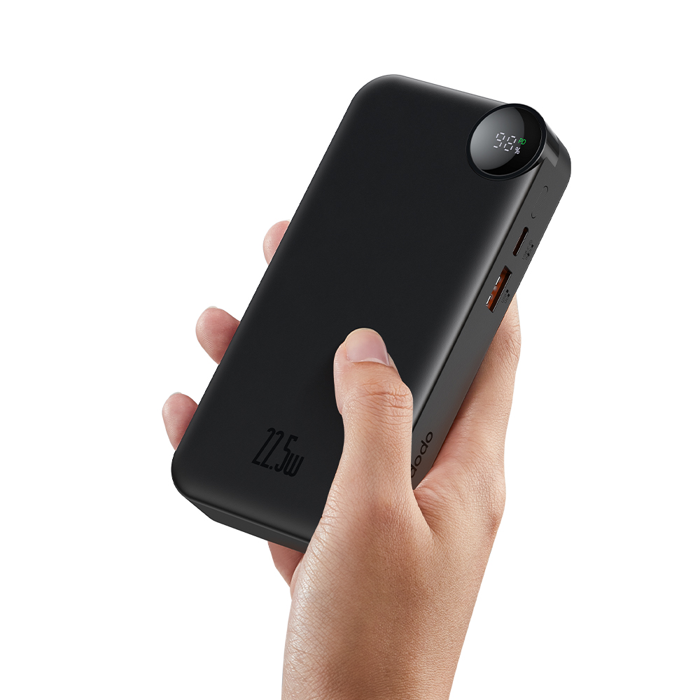 portable source，portable battery，Screen display，Data line telescopic storage，Portable design，Intelligent and efficient，3C products，