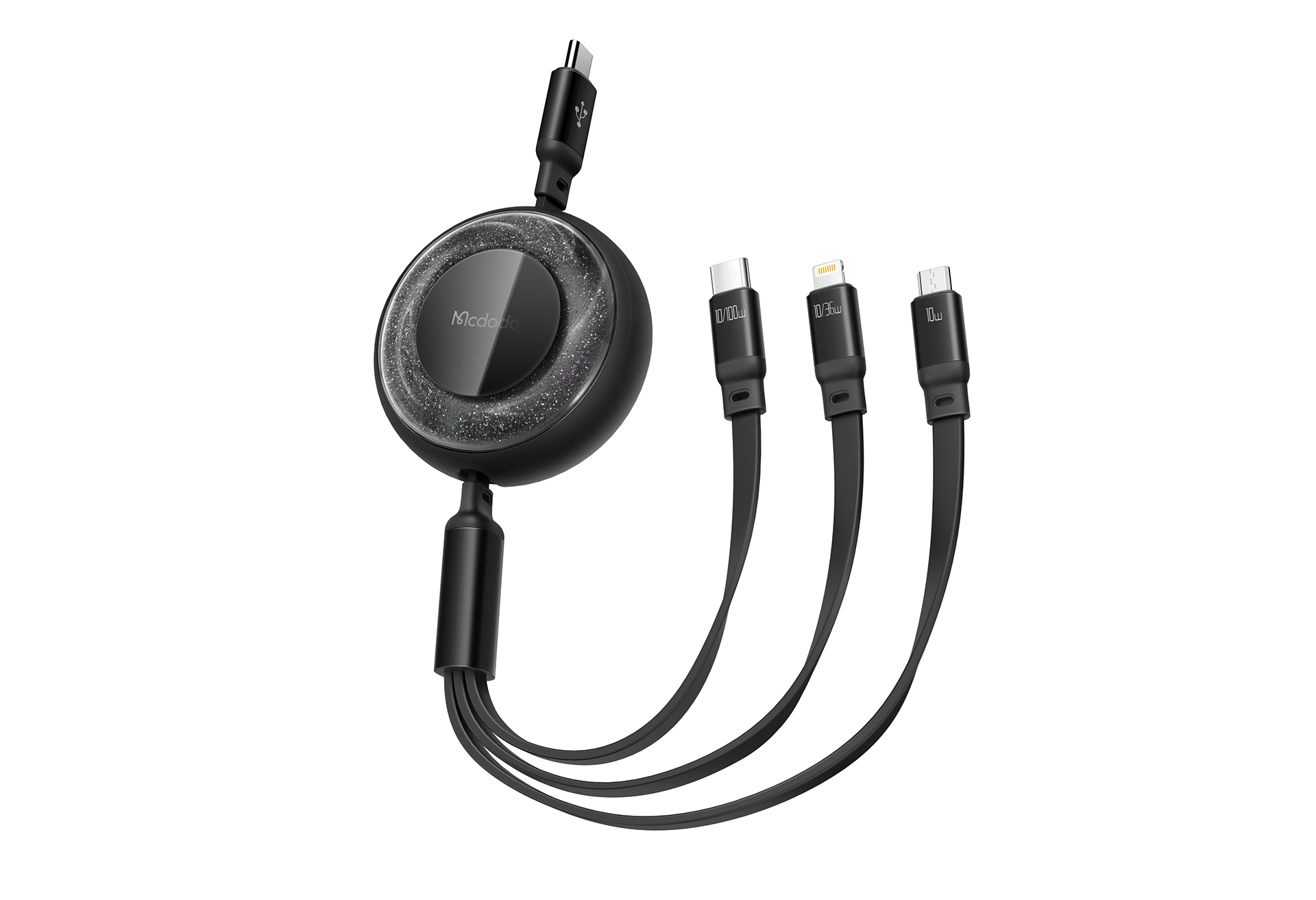 3-in -1 charging，Charging line，Luminous quicksand，Any scaling，Portable storage，product，Design，charge，