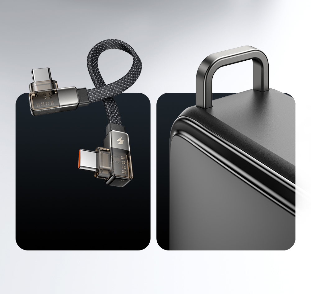 portable source，portable battery，Data cable storage，Portable design，Sense of science and technology，Gallium nitride，