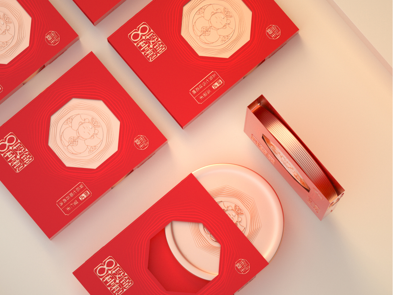 grain packaging design，packing design，Original design，Packaging Design of Fast Consumer Goods，Illustration design，Series packaging，Chinese packaging，Guofeng Packaging，