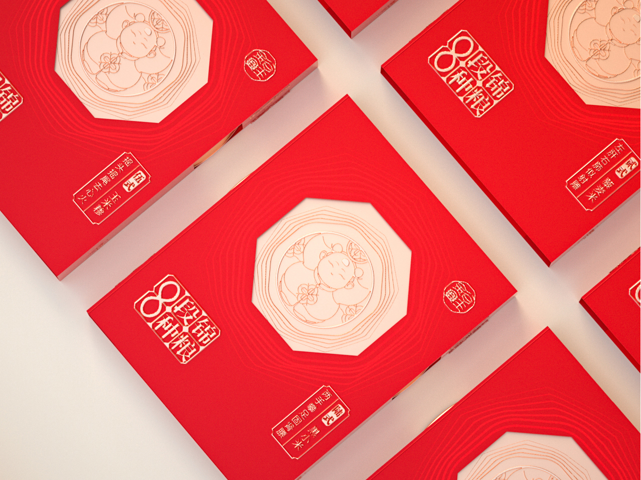 grain packaging design，packing design，Original design，Packaging Design of Fast Consumer Goods，Illustration design，Series packaging，Chinese packaging，Guofeng Packaging，