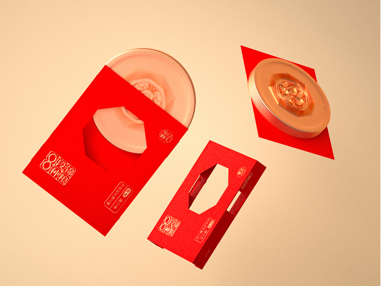 grain packaging design，packing design，Original design，Packaging Design of Fast Consumer Goods，Illustration design，Series packaging，Chinese packaging，Guofeng Packaging，