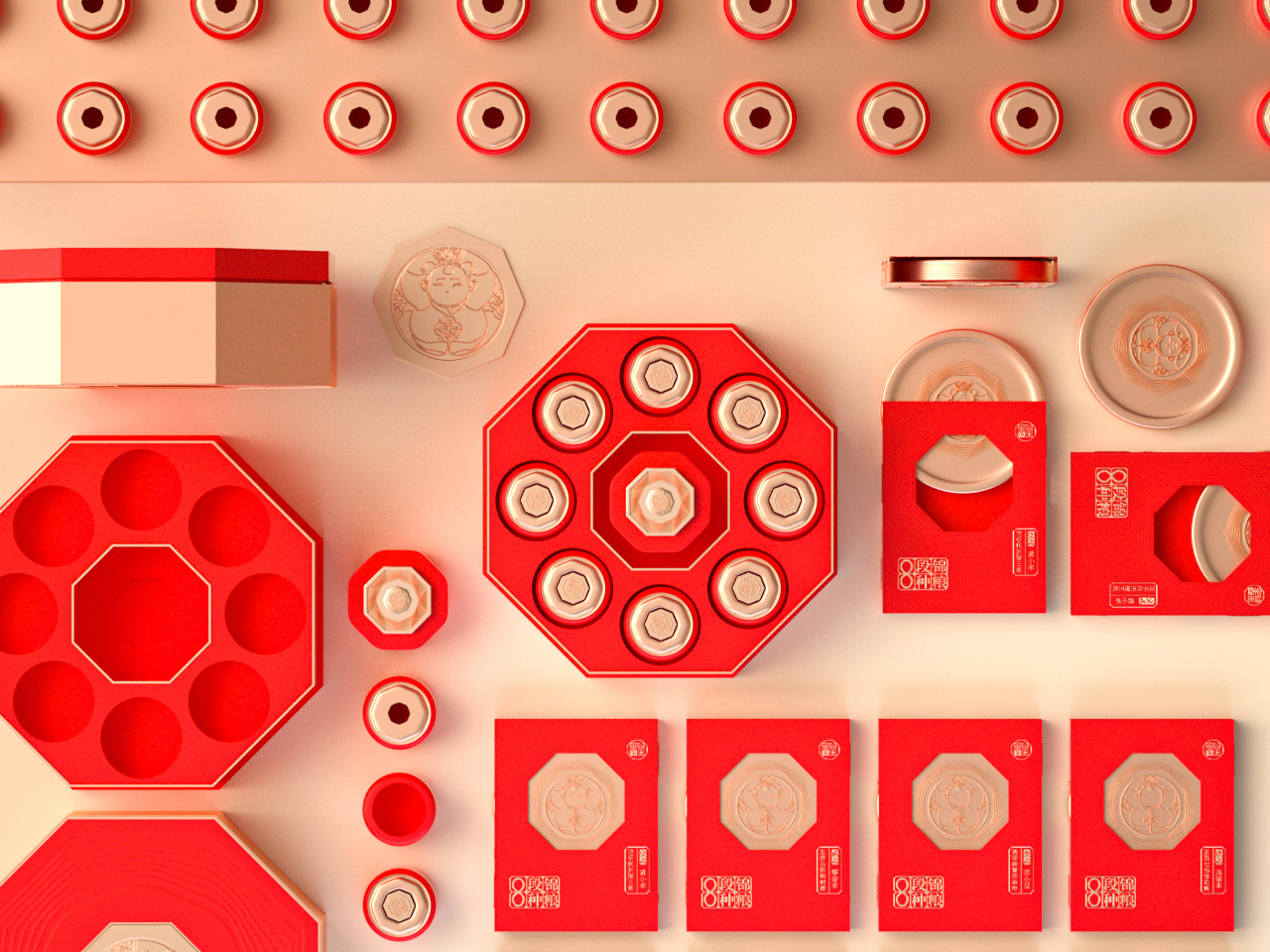 grain packaging design，packing design，Original design，Packaging Design of Fast Consumer Goods，Illustration design，Series packaging，Chinese packaging，Guofeng Packaging，