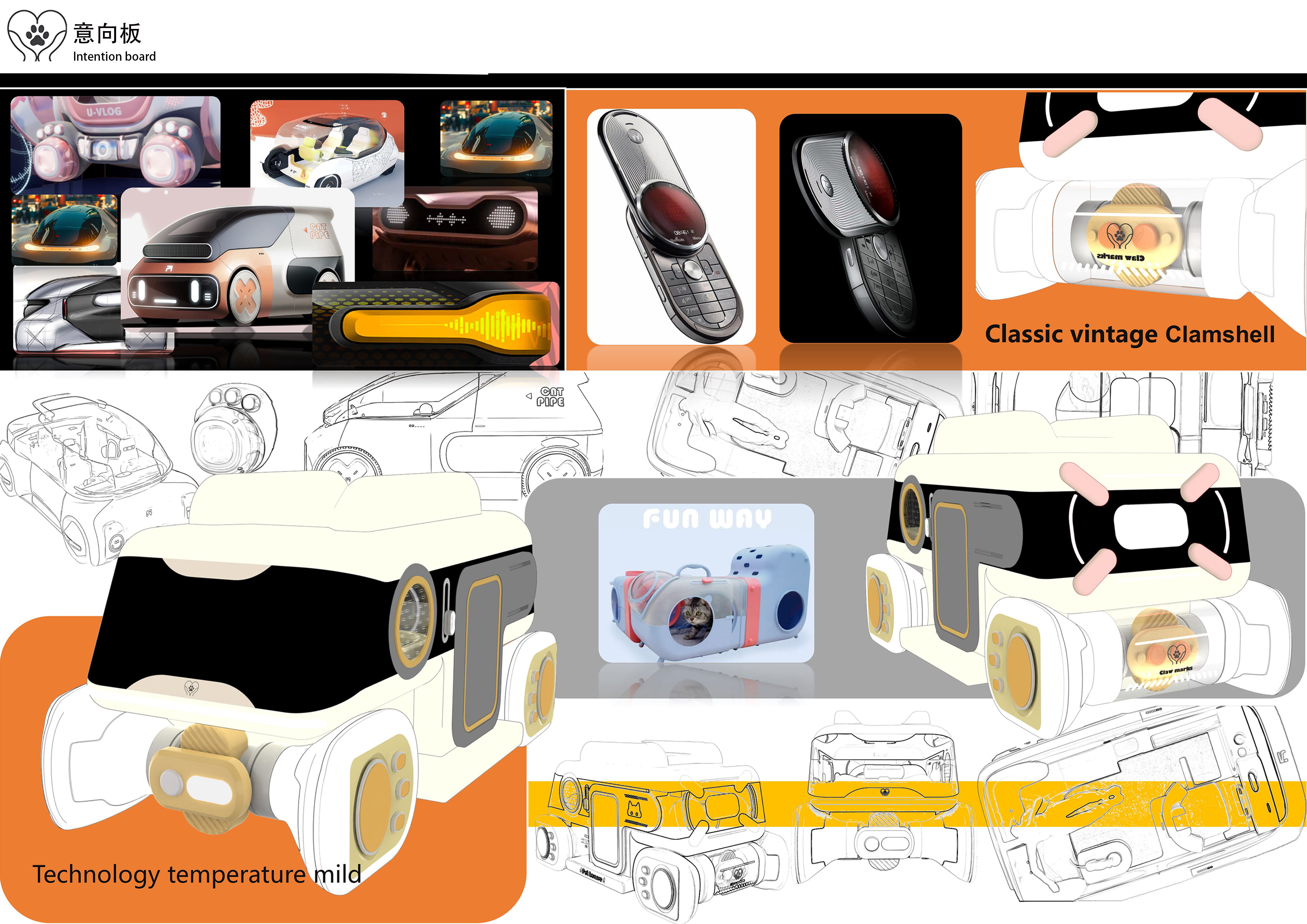 Pets，vehicle，conceptual design，