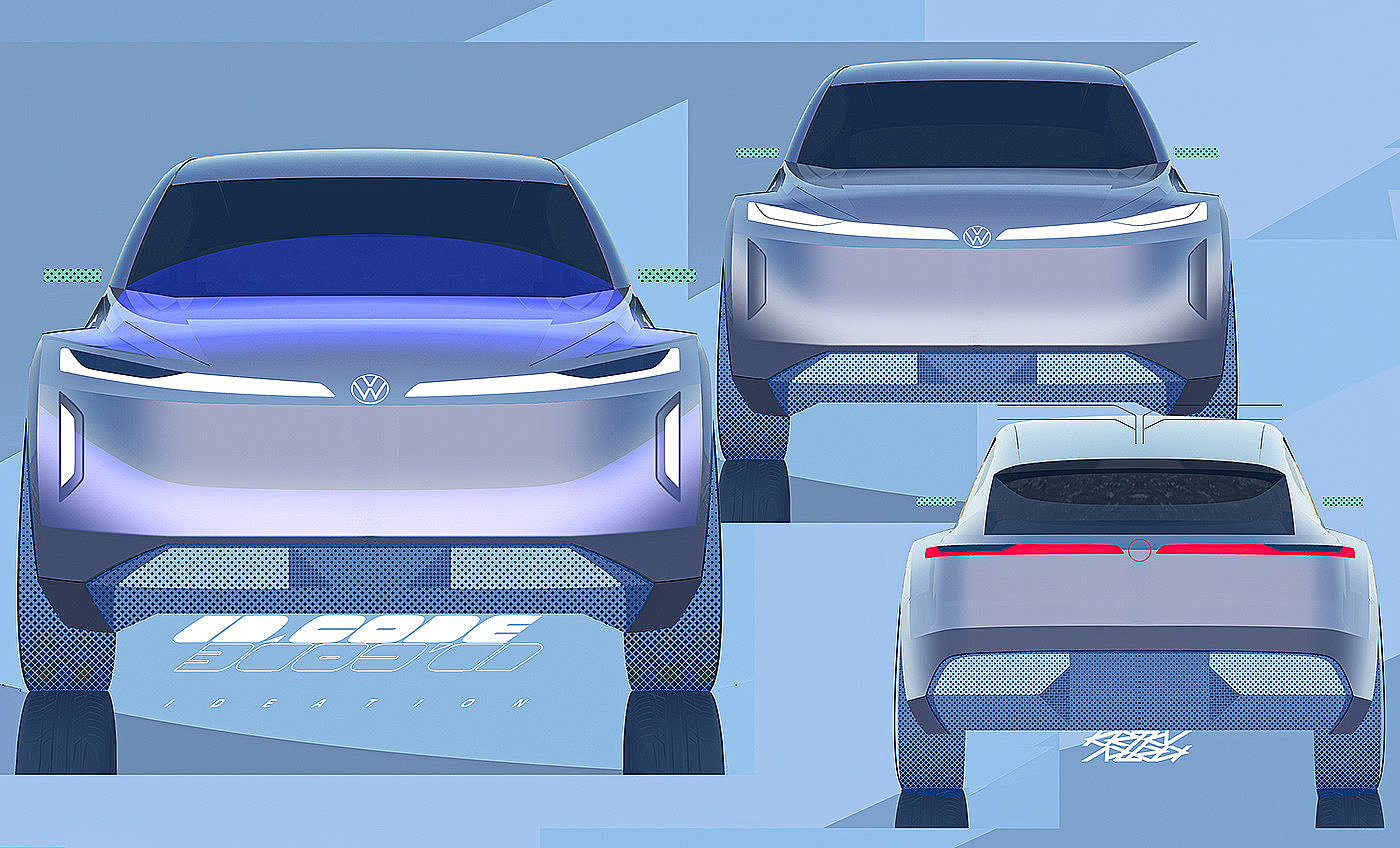 car，Volkswagen，exterior，design，