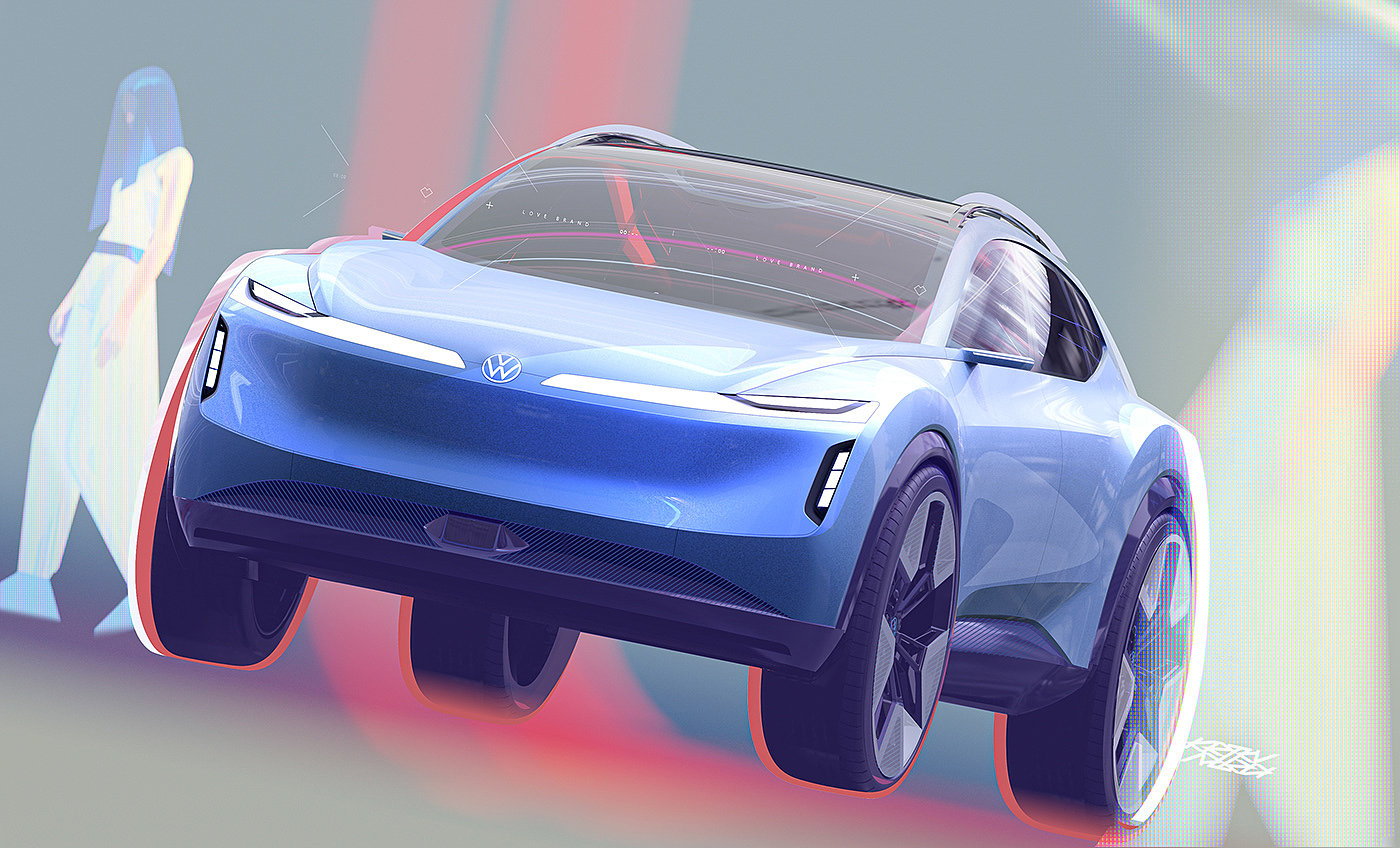 car，Volkswagen，exterior，design，