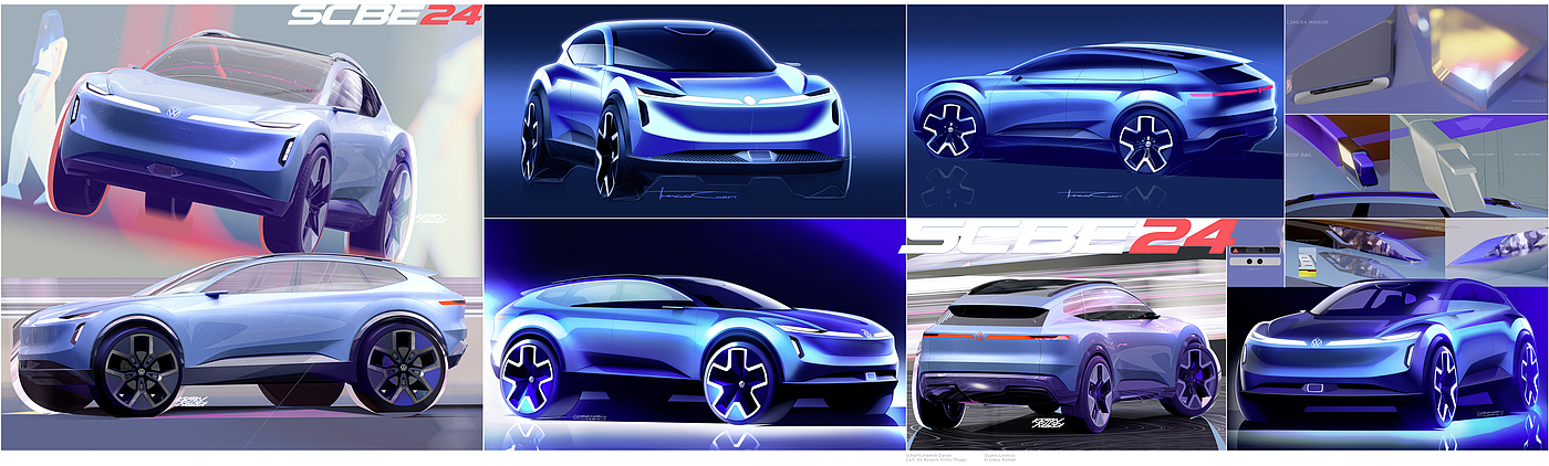 car，Volkswagen，exterior，design，
