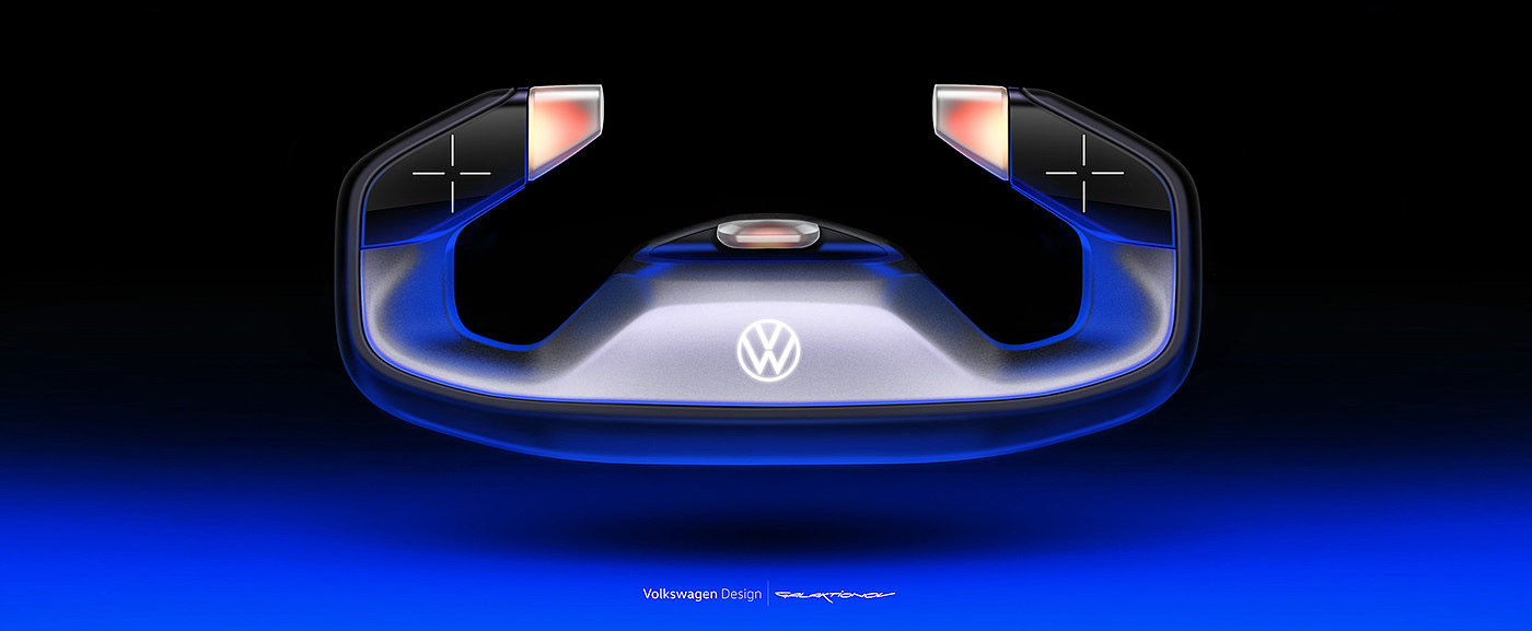 Volkswagen，car，interior，design，