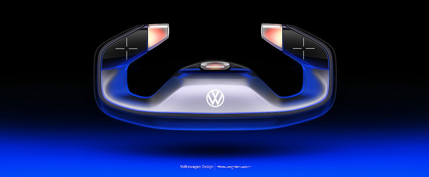Volkswagen，car，interior，design，