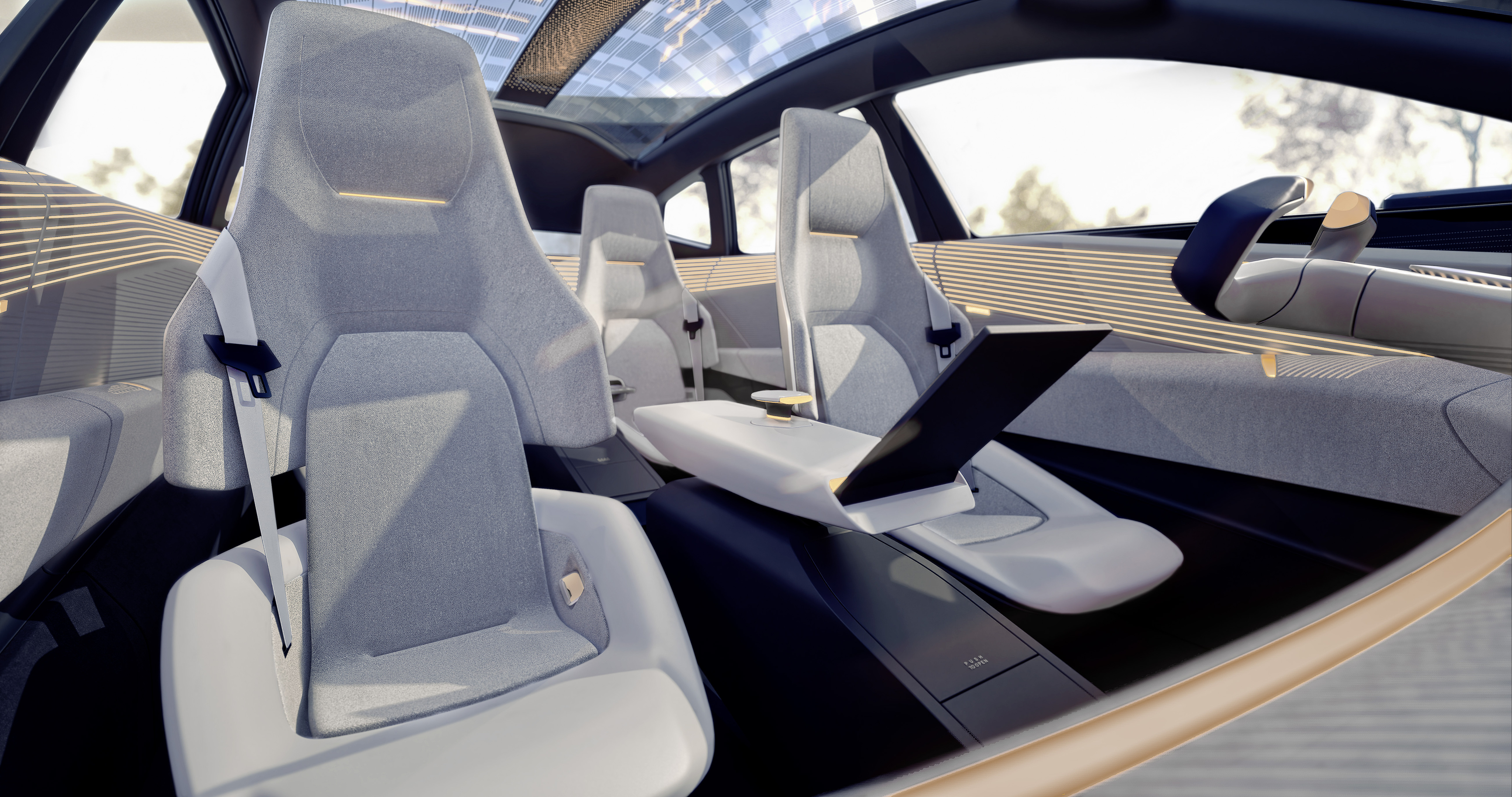 Volkswagen，car，interior，design，