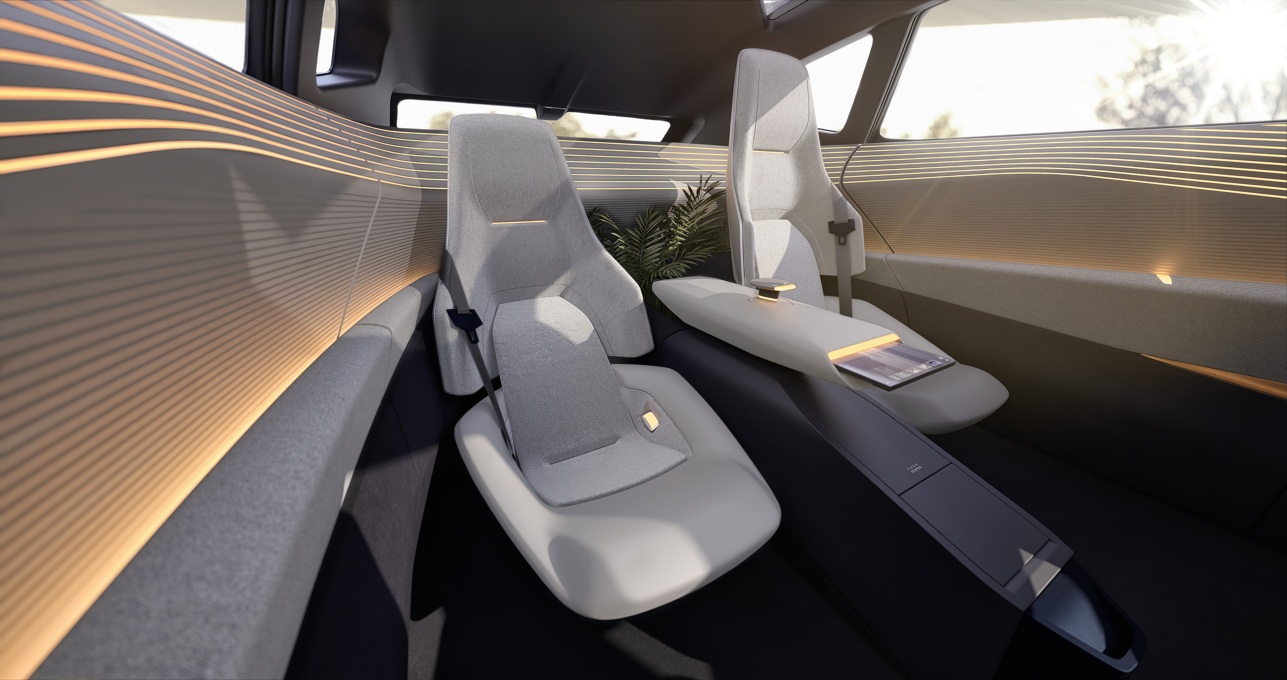 Volkswagen，car，interior，design，