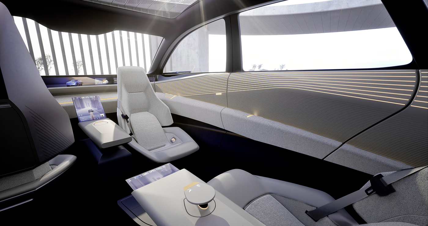 Volkswagen，car，interior，design，