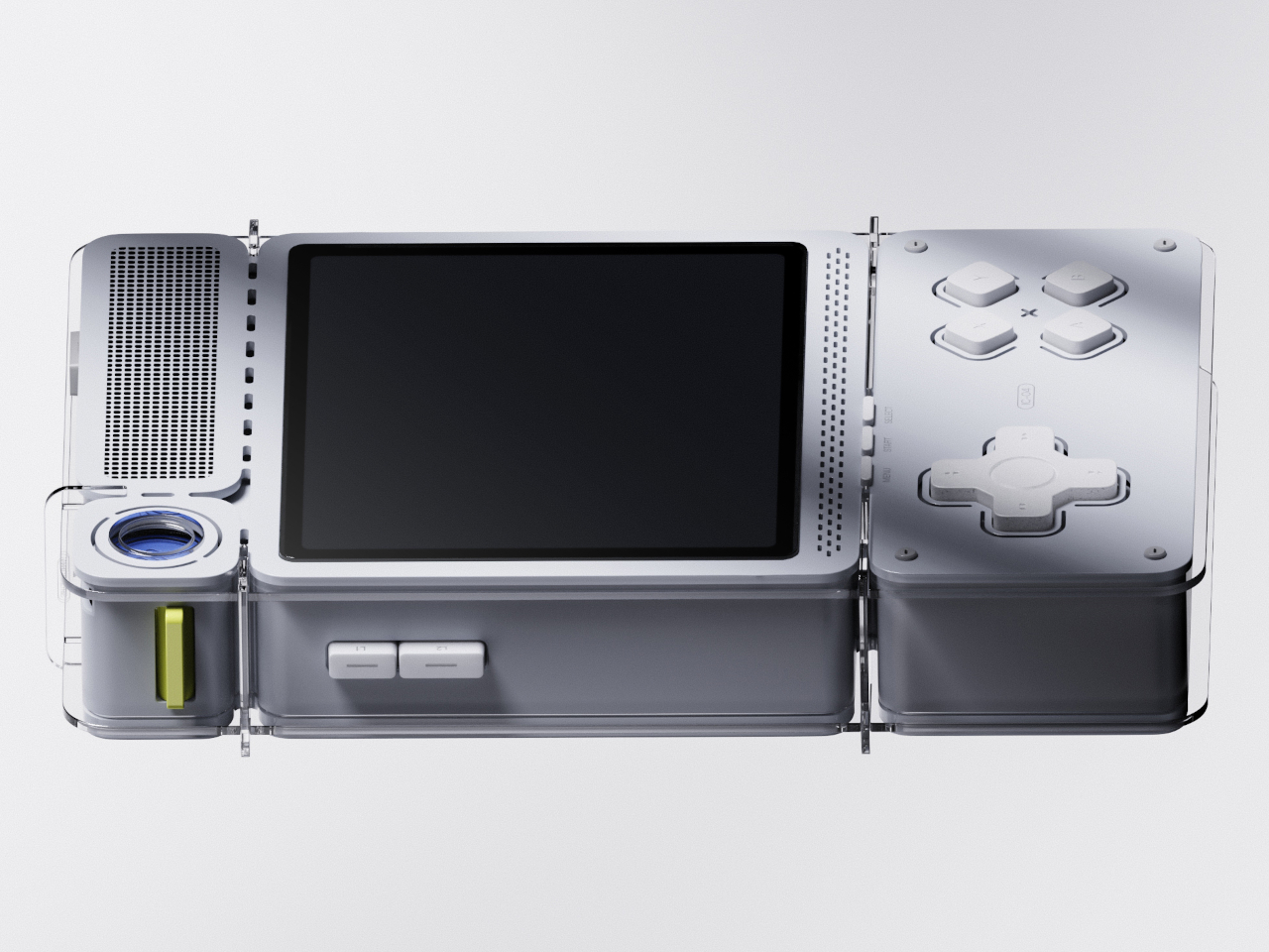 plastic disc，Handheld game console，CoinPlay，Retro game，Creative design，