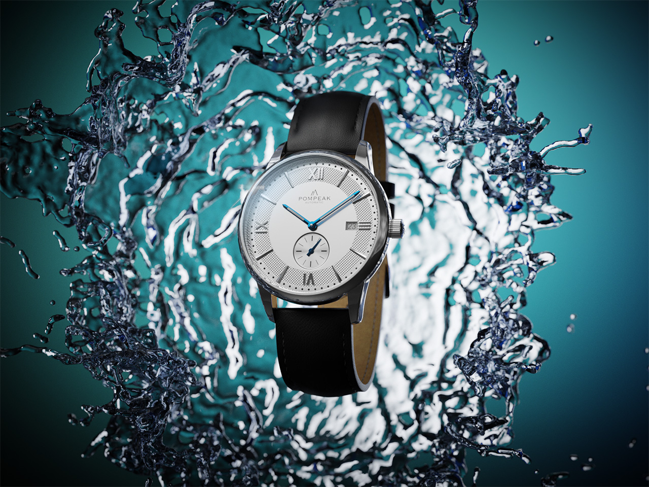 Swiss watch，Pompeak Mallory，George Mallory，Sapphire Crystal ，