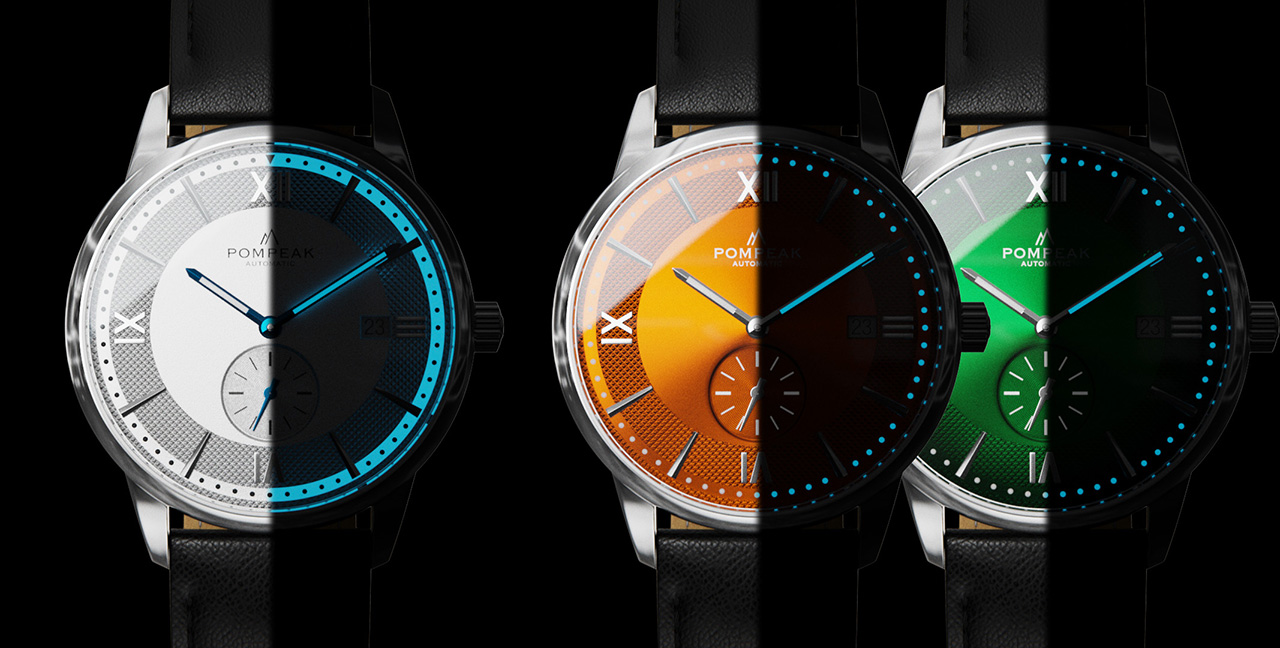 Swiss watch，Pompeak Mallory，George Mallory，Sapphire Crystal ，