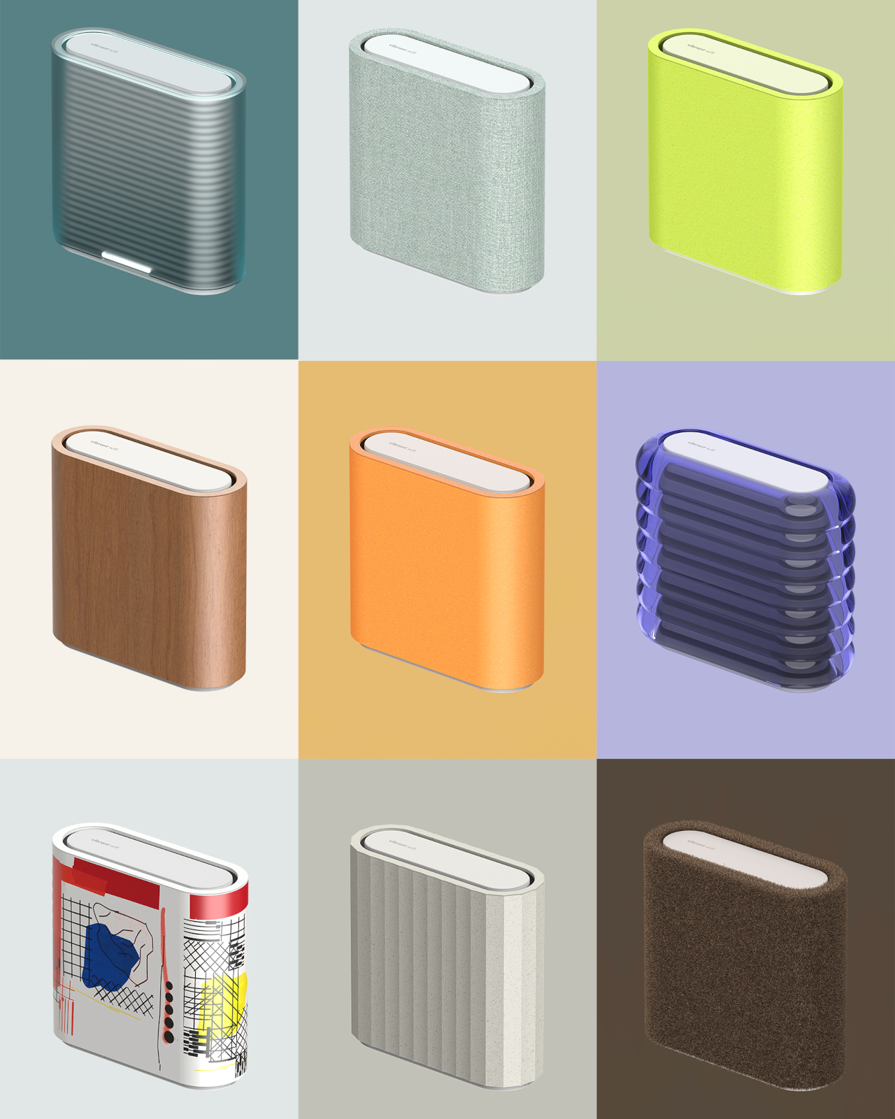 Router，Vibrant WiFi，diy，Personalized design，