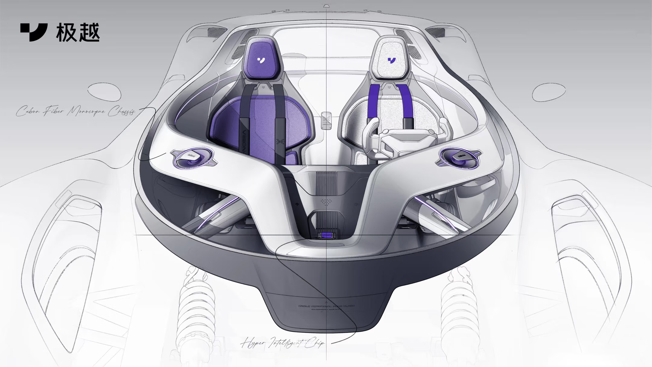 JIDU，JIYUE，design，interior，car，