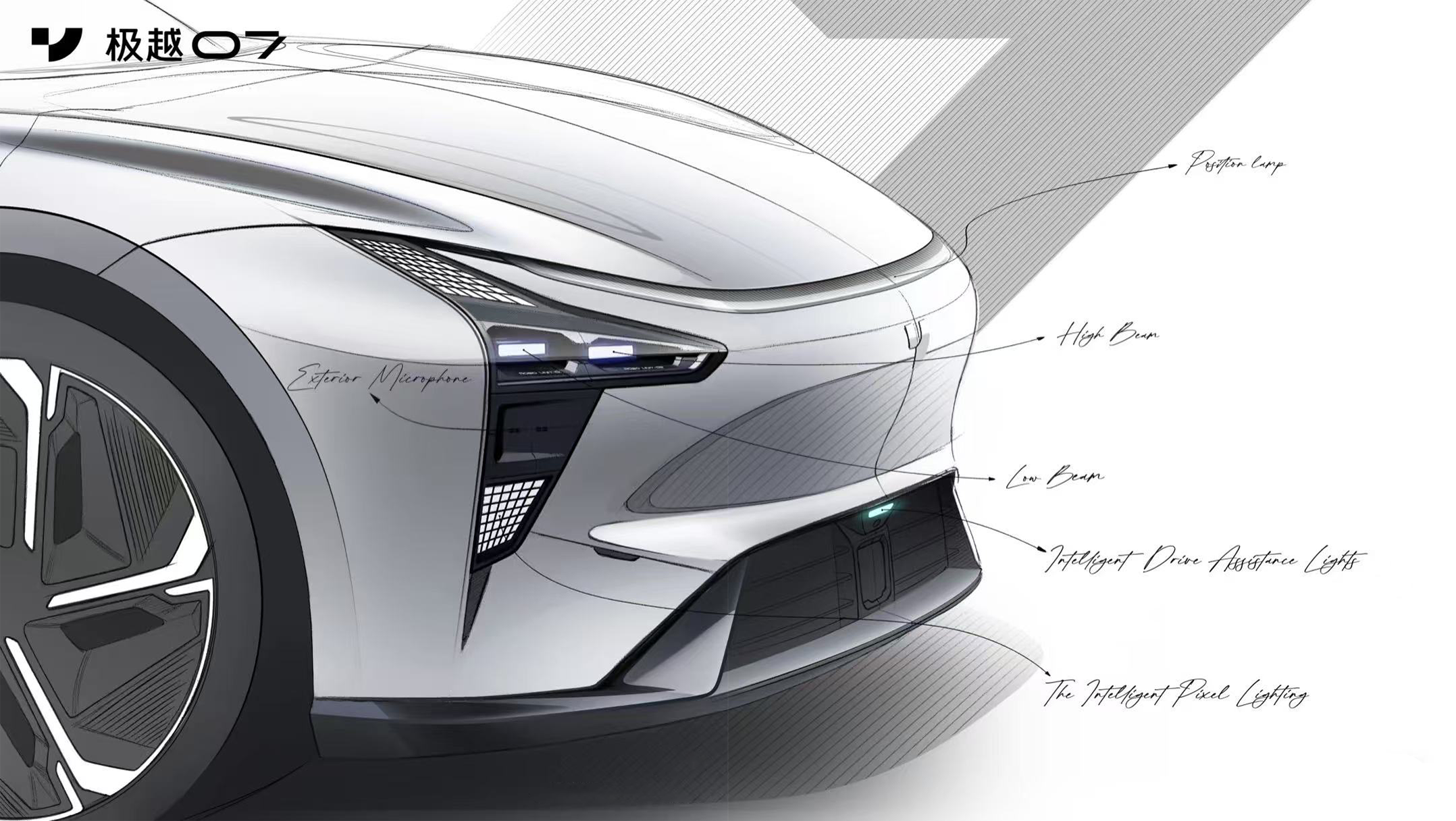 JIYUE，JIDU，design，car，exterior，