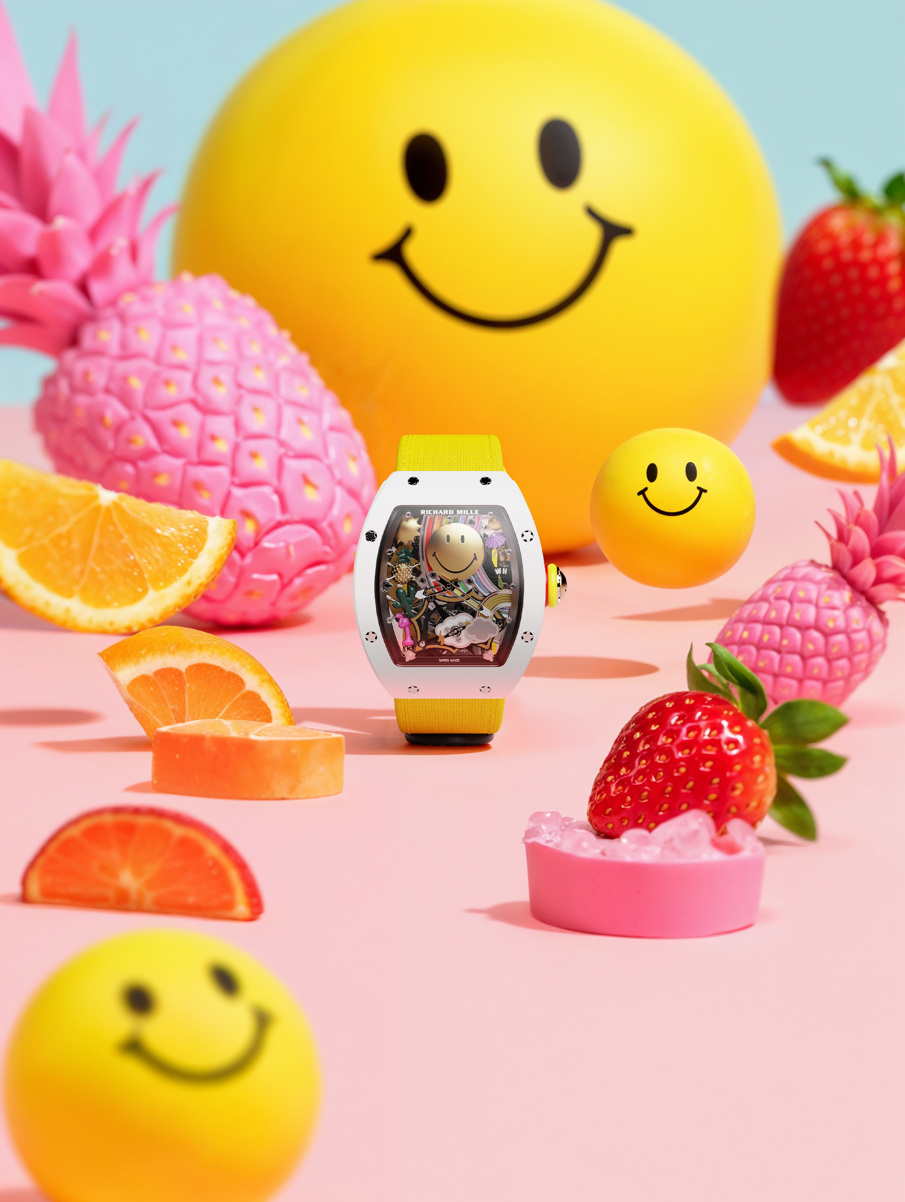 Wristwatch，Wrist watch，Richard Mille ，Watch Photography，xyz laboratory，ai，AI Product Photography，The AI Model，