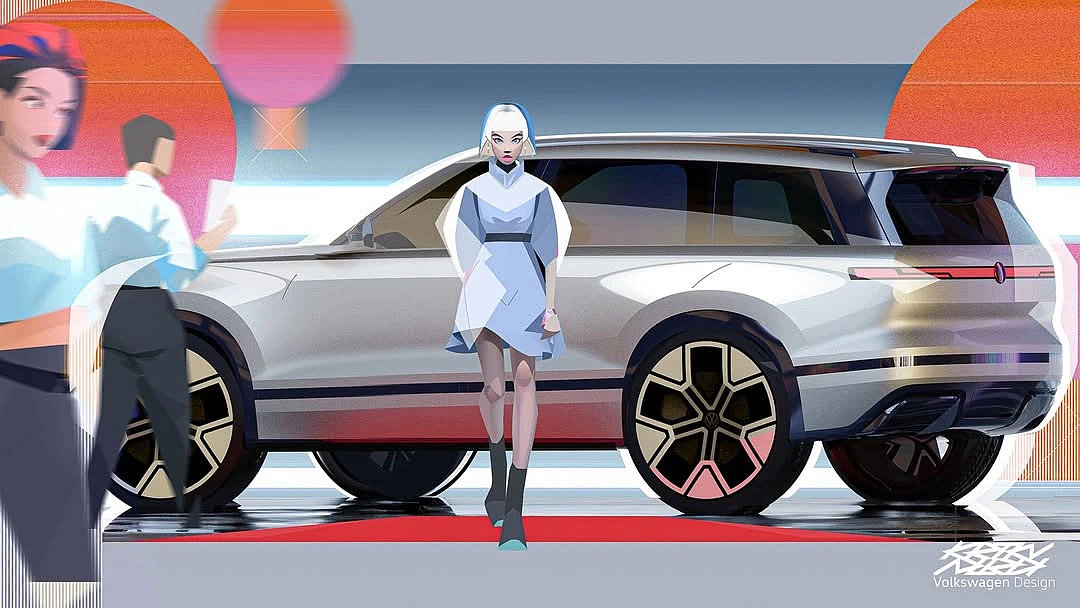 Volkswagen，car，design，exterior，