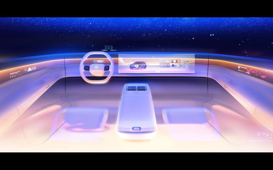 Volkswagen，design，car，interior，