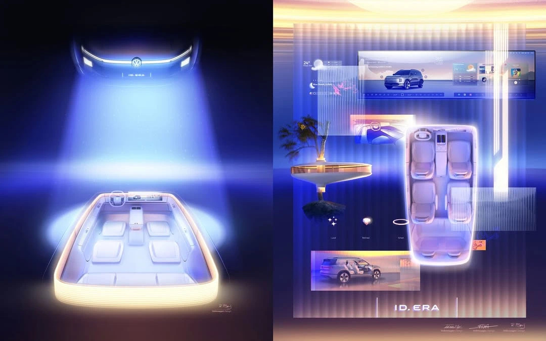 Volkswagen，design，car，interior，