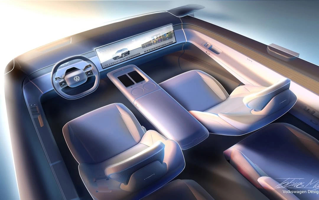 Volkswagen，design，car，interior，
