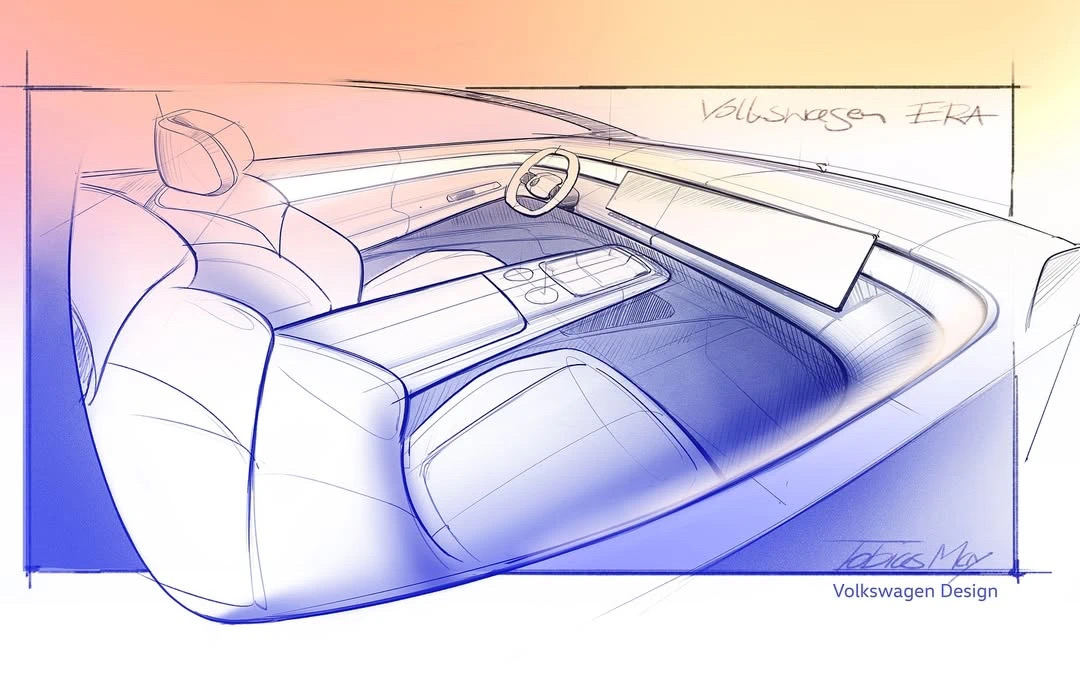 Volkswagen，design，car，interior，