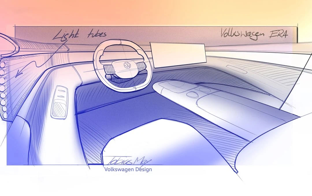 Volkswagen，design，car，interior，