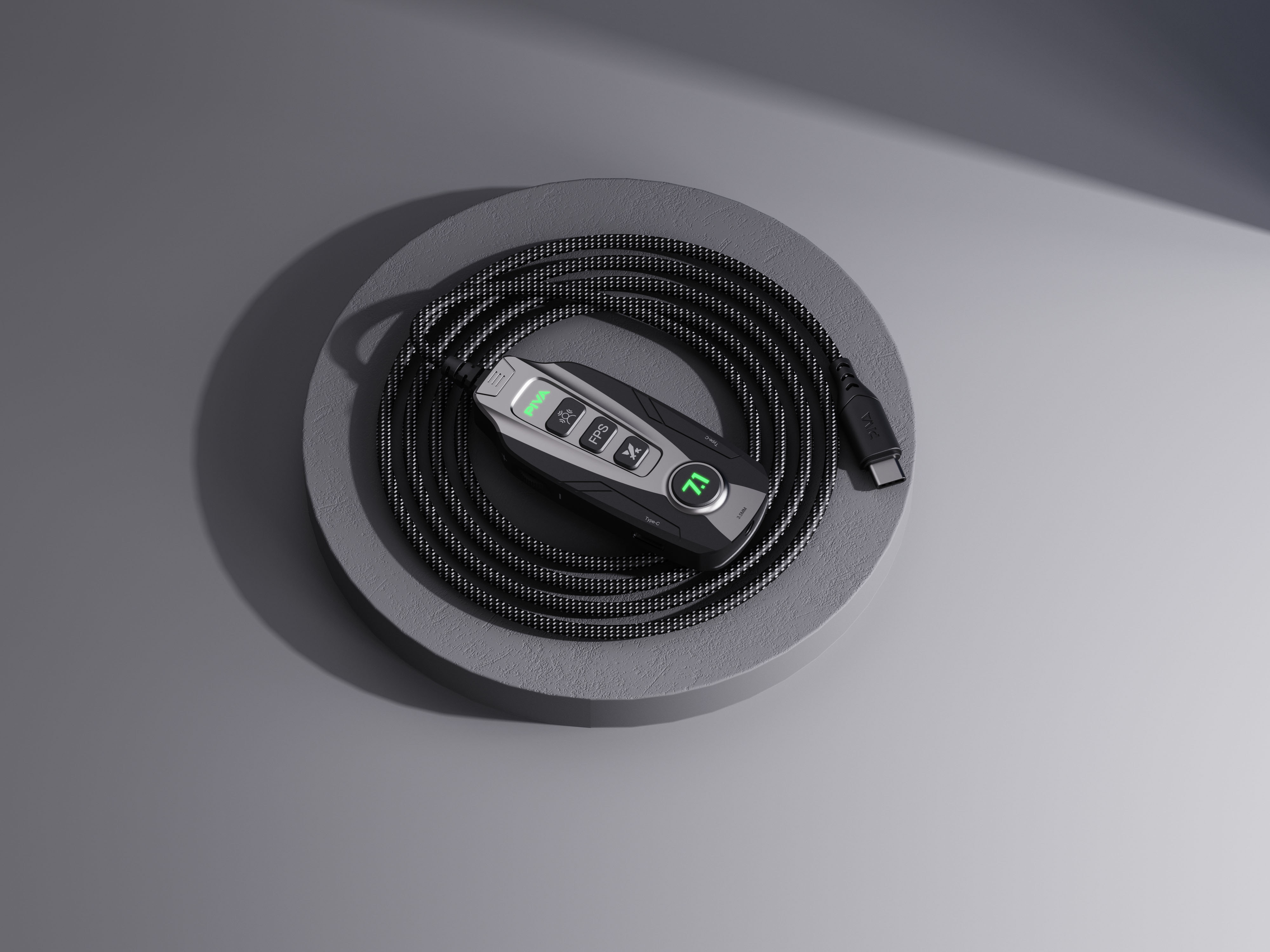 E-sports game sound card，External Game Sound Card，GS20，Multi-function sound card，PIVA，Paiwei，