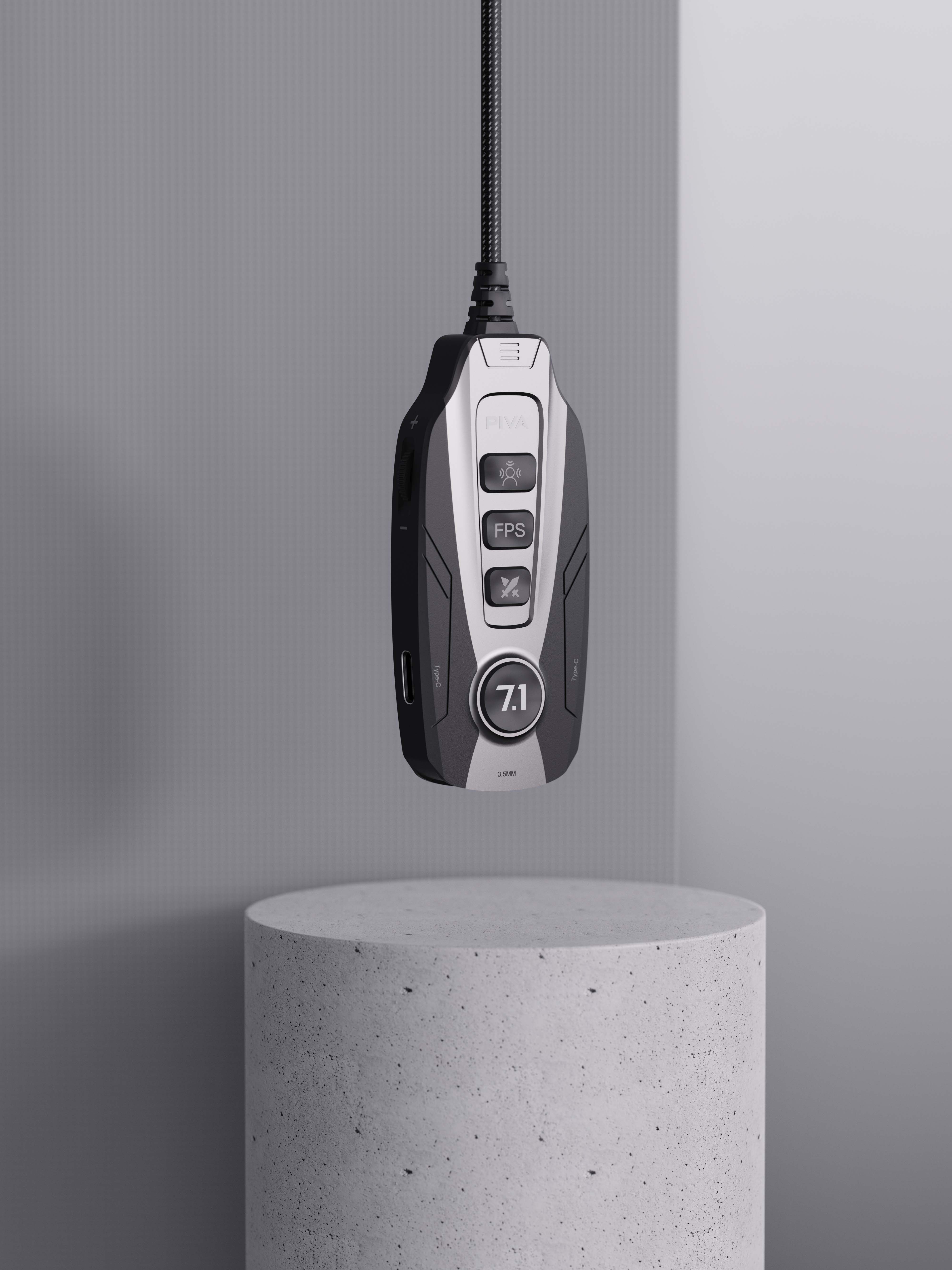 E-sports game sound card，External Game Sound Card，GS20，Multi-function sound card，PIVA，Paiwei，